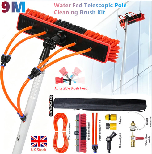 Water fed telescopic - 9m,