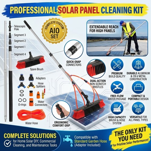 Water fed window - window, cleaning
