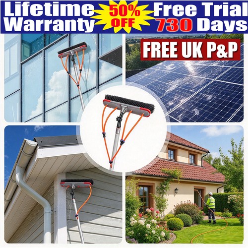Water fed window cleaning - water,