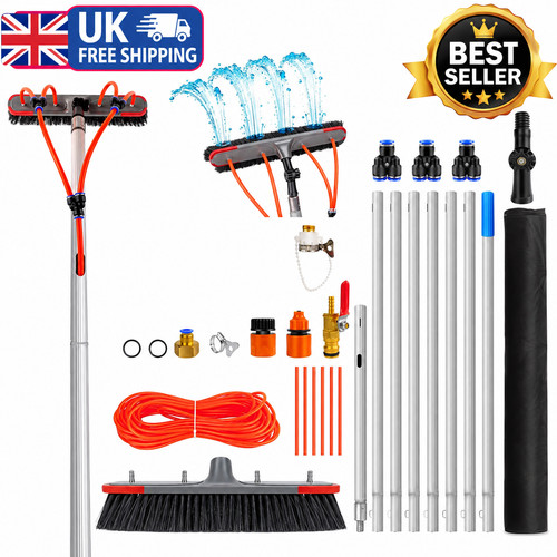 Water fed window cleaning - water,