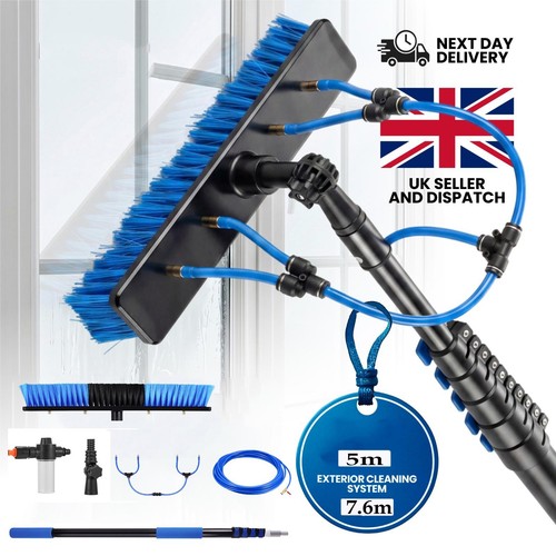 Water fed window cleaning pole - window,