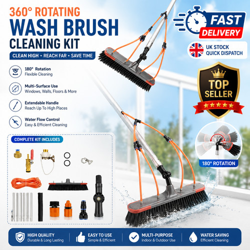 Water fed window cleaning - water,