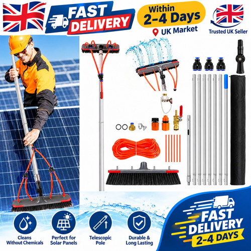 Water fed window cleaning - 7m,