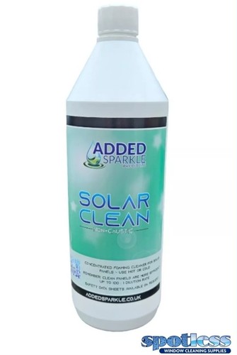 Added sparkle solar clean - added, 1l