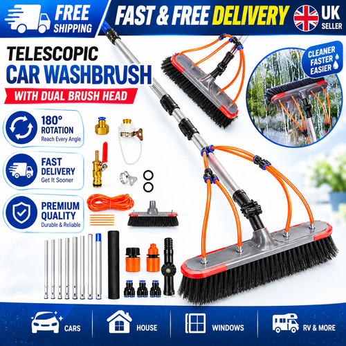 Solar panel brush water fed - brush,