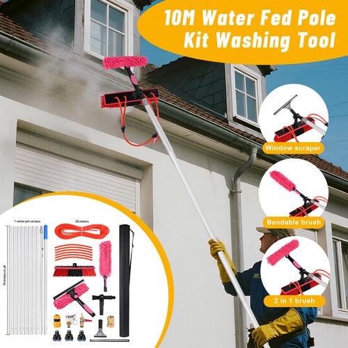 Water fed pole - pole, solar